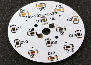 La LED repèrent le panneau léger de carte PCB d'aluminium, épaisseur en aluminium de Cu du panneau 1oz de carte PCB Fournisseur